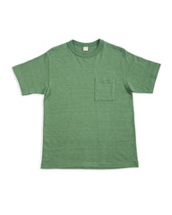 Warehouse Slub Cotton Pocket Tee - MC Green - Standard & Strange