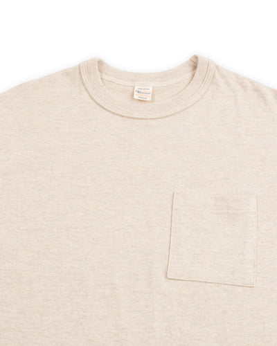 Warehouse Slub Cotton Pocket Tee - Oatmeal - Standard & Strange