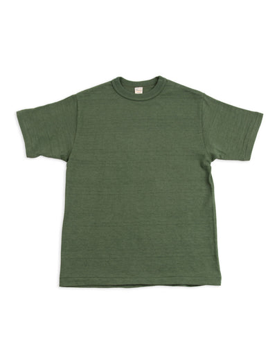Warehouse Slub Cotton Tee - Green - Standard & Strange