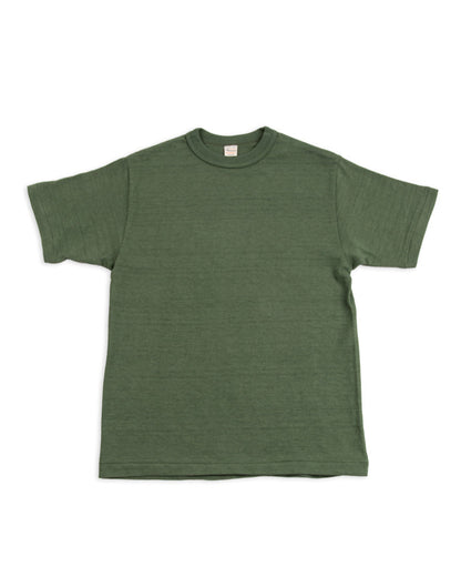 Warehouse Slub Cotton Tee - Green - Standard & Strange