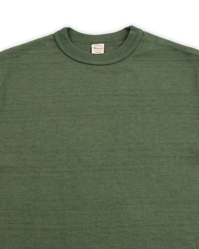 Warehouse Slub Cotton Tee - Green - Standard & Strange