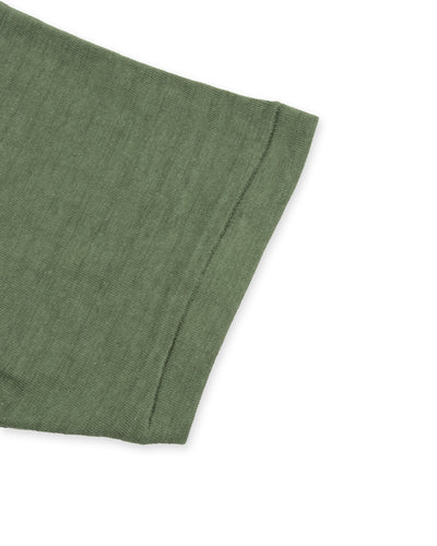 Warehouse Slub Cotton Tee - Green - Standard & Strange
