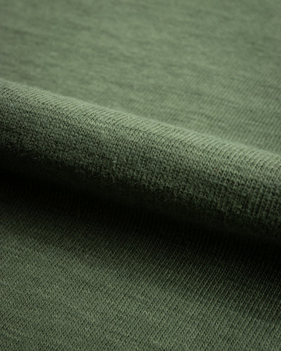 Warehouse Slub Cotton Tee - Green - Standard & Strange