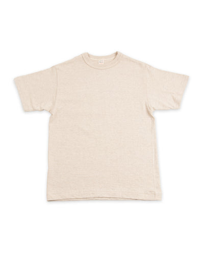 Warehouse Slub Cotton Tee - Oatmeal - Standard & Strange
