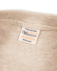 Warehouse Slub Cotton Tee - Oatmeal - Standard & Strange