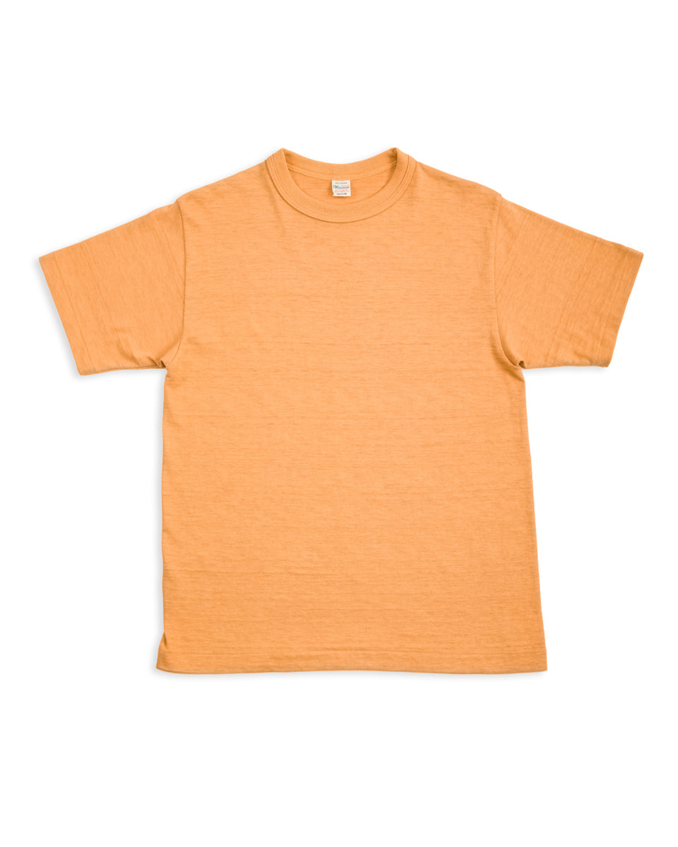 Warehouse Slub Cotton Tee - Orange - Standard & Strange