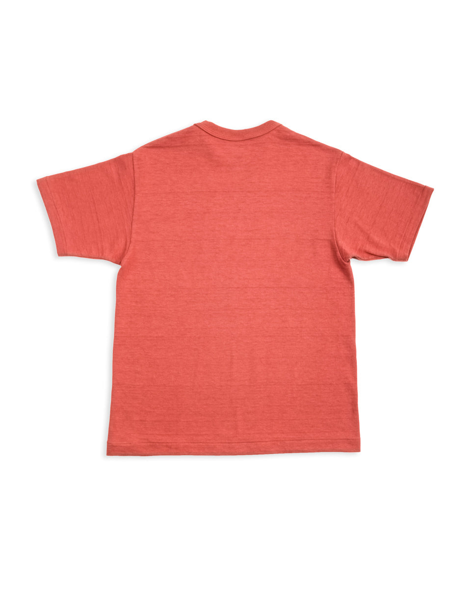 Warehouse Slub Cotton Tee - Salmon - Standard & Strange