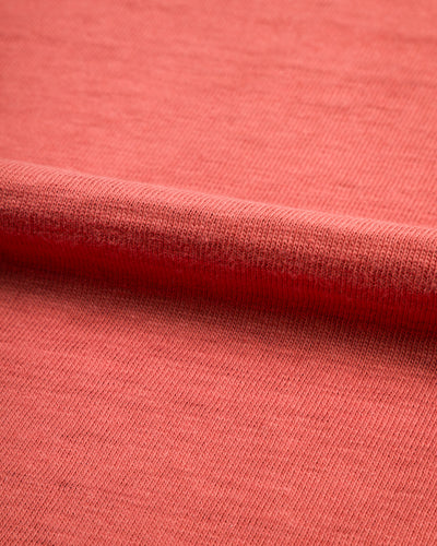 Warehouse Slub Cotton Tee - Salmon - Standard & Strange