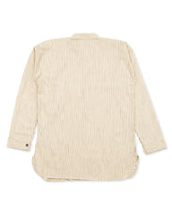 Warehouse Stripe Pullover Shirt - Ecru - Standard & Strange