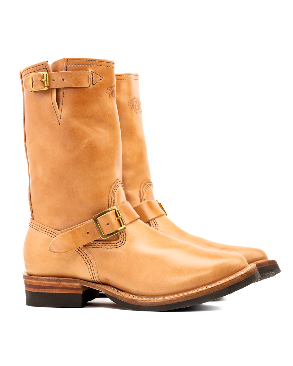 Wesco S&S x Wesco Mister Lou Engineer Boot - Natural Horsebutt - Standard & Strange