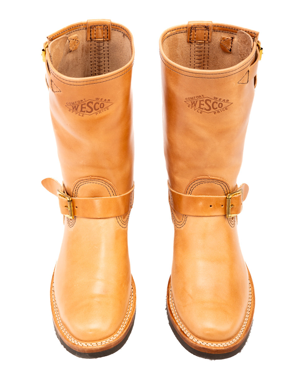 Wesco S&S x Wesco Mister Lou Engineer Boot - Natural Horsebutt - Standard & Strange