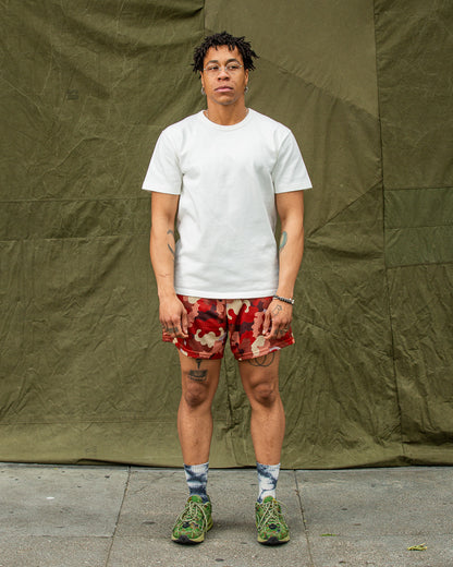 Wonder Looper Double Heavyweight Crewneck T-shirt - White - Standard & Strange