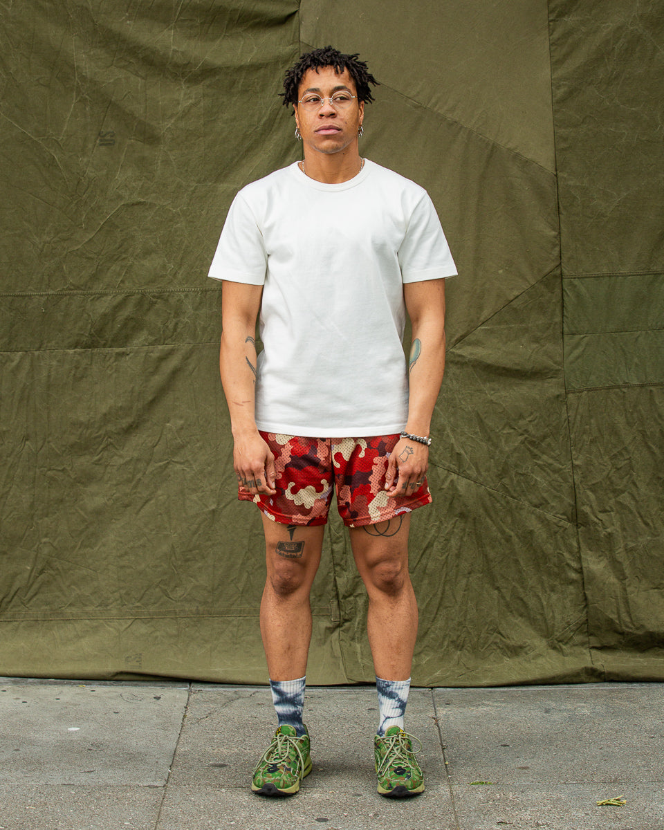 Wonder Looper Double Heavyweight Crewneck T-shirt - White - Standard & Strange