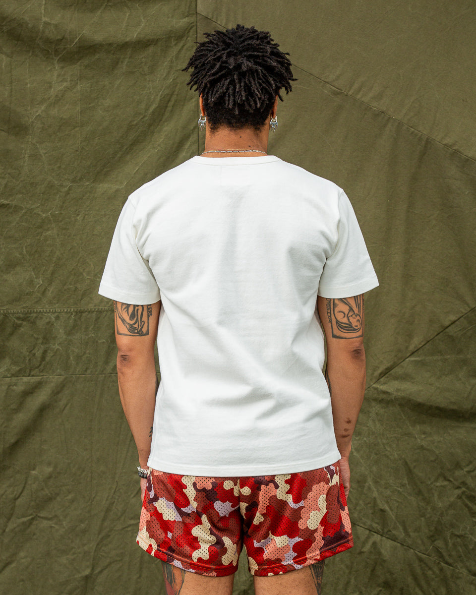 Wonder Looper Double Heavyweight Crewneck T-shirt - White - Standard & Strange