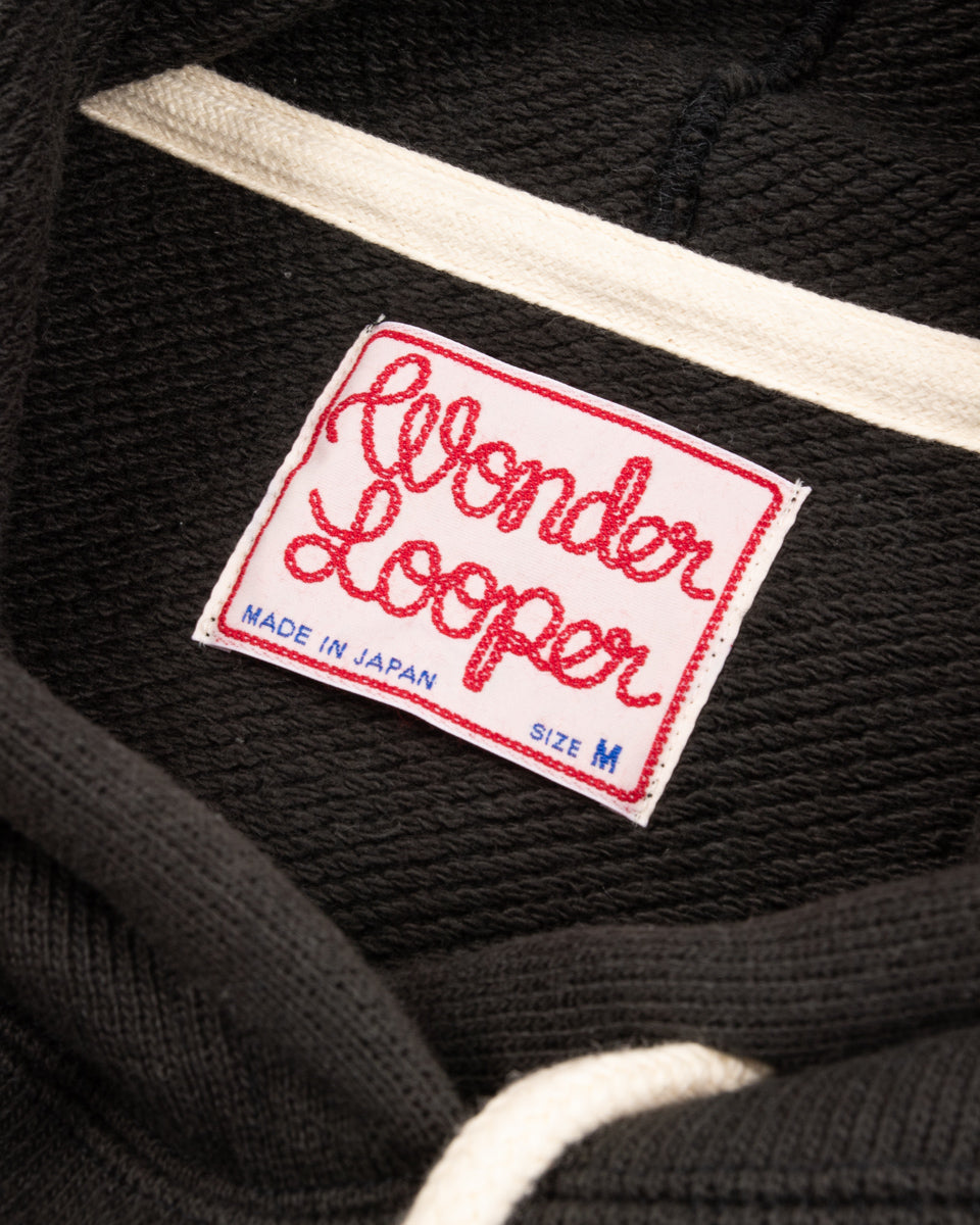Wonder Looper Double Heavyweight French Terry Pullover Hoodie - Red Extra Small