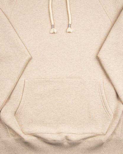 Wonder Looper Fleeced Foxfibre® Pullover Hoodie - Oatmeal - Standard & Strange