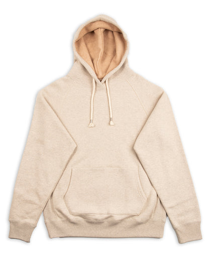 Wonder Looper Fleeced Foxfibre® Pullover Hoodie - Oatmeal - Standard & Strange