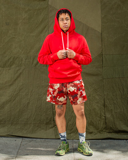 Wonder Looper Super Looper French Terry Pullover Hoodie - Red - Standard & Strange