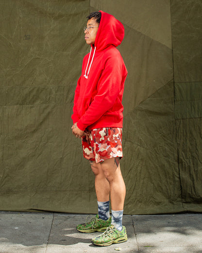 Wonder Looper Super Looper French Terry Pullover Hoodie - Red - Standard & Strange
