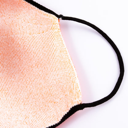 1st PAT-RN MASK, KNIT, DOUBLE LAYER - S&S ORANGE - Standard & Strange