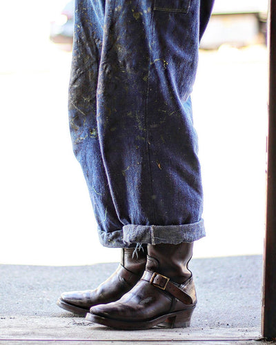 Clinch Boots Engineer Boots - Brown Overdyed Horsebutt - CN Wide Last - Standard & Strange