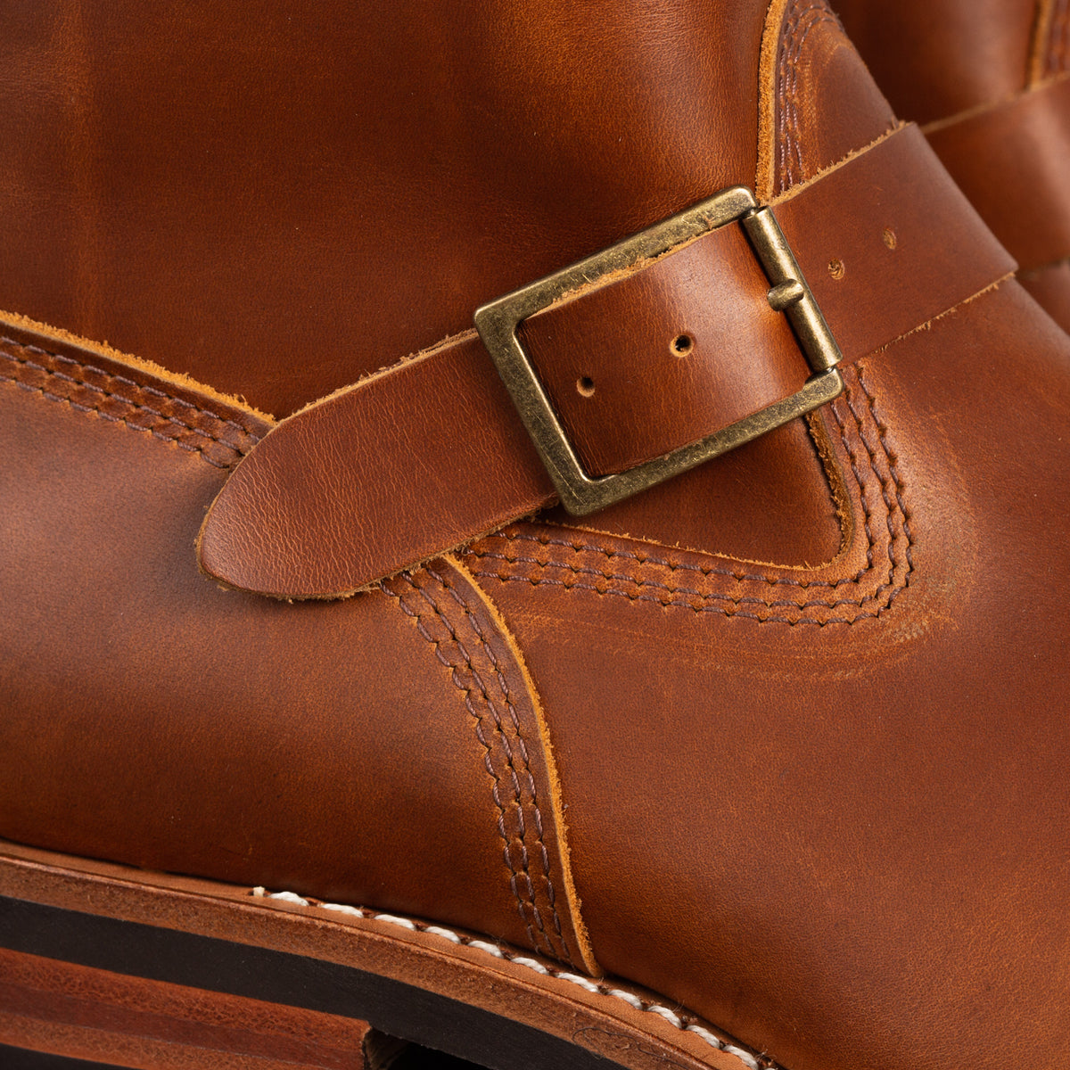 Wesco Wesco 7500 British Tan Engineer Boot Standard & Strange