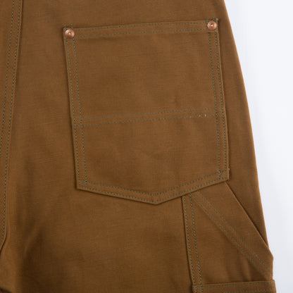 The Real McCoy's 8 Hour Union Brown Canvas Double Knee Trouser - Standard & Strange