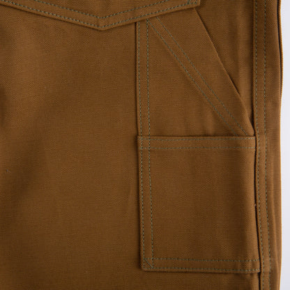 The Real McCoy's 8 Hour Union Brown Canvas Double Knee Trouser - Standard & Strange