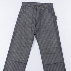 The Real McCoy's 8 Hour Union Gray HBT Double Knee Trousers - Standard & Strange