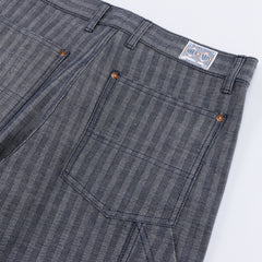 The Real McCoy's 8 Hour Union Gray HBT Double Knee Trousers - Standard & Strange