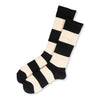 Attractions Boots Socks - Black & White Border - Standard & Strange