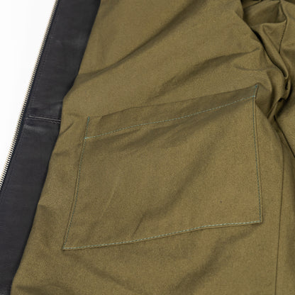 Attractions Horsehide A-1 Zip Jacket - Black - Standard & Strange