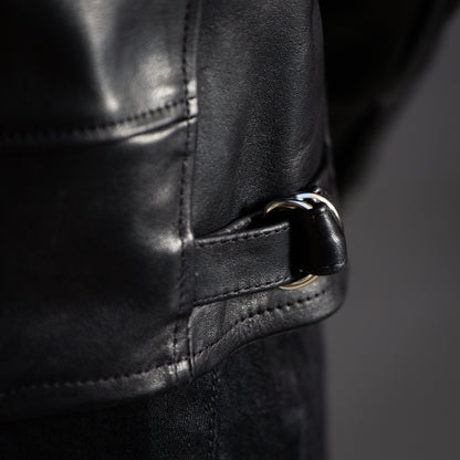 Attractions Horsehide A-1 Zip Jacket - Black - Standard & Strange