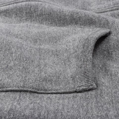 The Real McCoy's Ball Park Full Zip Hooded Sweatshirt - Medium Gray - Standard & Strange