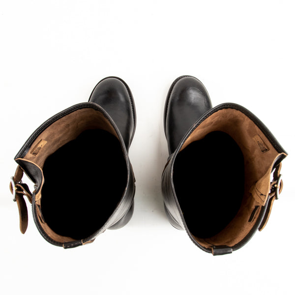 Black Sign BS Aviator Boots w/ Separate Biltrite Rubber - Black ...