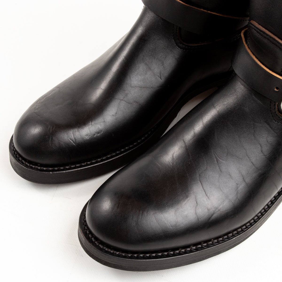 Black Sign BS Aviator Boots w/ Separate Biltrite Rubber - Black ...