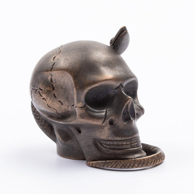 Black Sign BS x Black Boots Skull and Snake Victorian Paper Weight - Standard & Strange