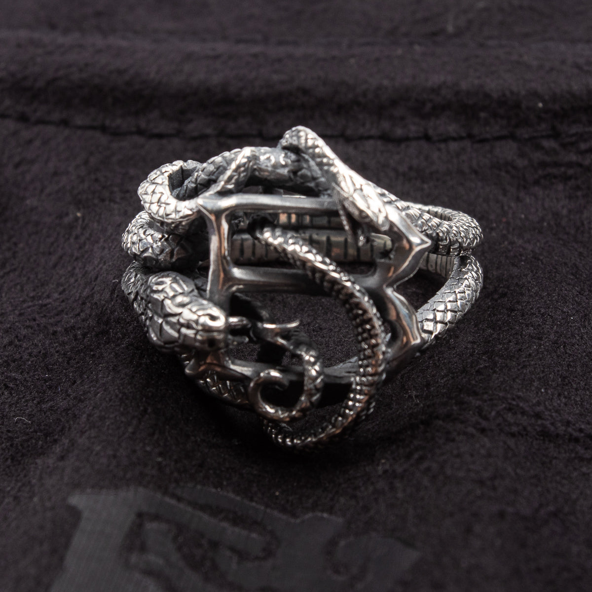 BS x Black Boots Snake Ring