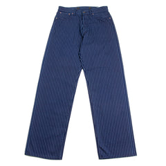 Black Sign Indigo Wabash 5 Pockets Pant Wide Straight - Standard & Strange