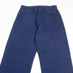 Black Sign Indigo Wabash 5 Pockets Pant Wide Straight - Standard & Strange