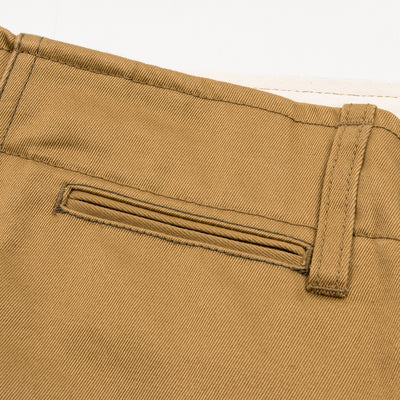 Black Sign Khaki Chino Trousers Type 2 - Beige (Unhemmed) - Standard & Strange