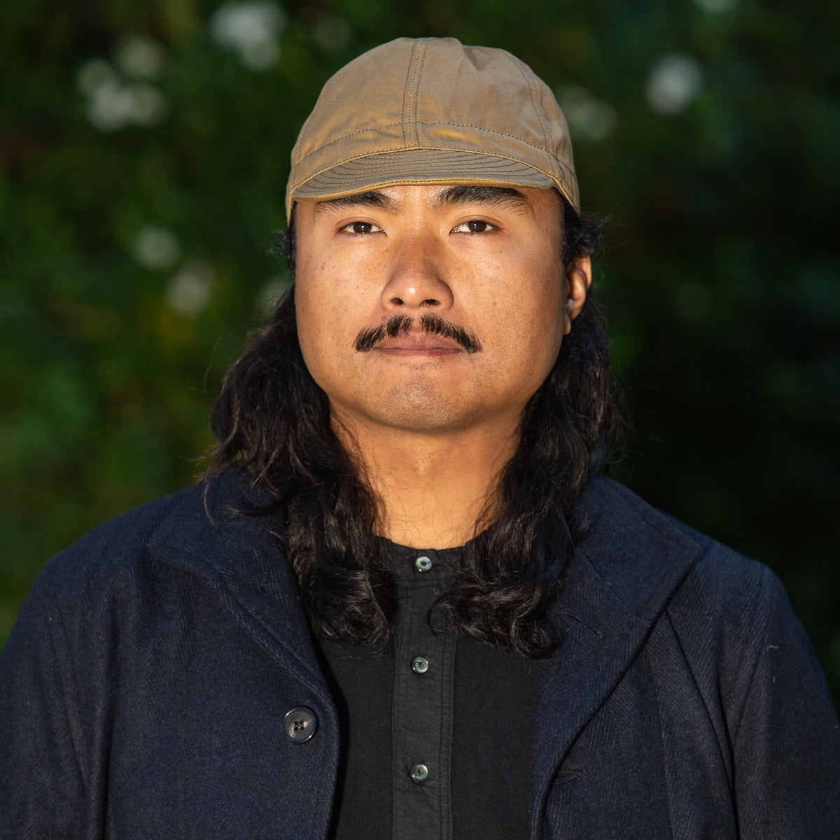 Black Sign Mechanics Cap - Field Beige Chino - Standard & Strange