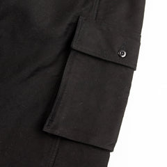 Black Sign Military Cord Driving Trousers - Midnight Black - Standard & Strange