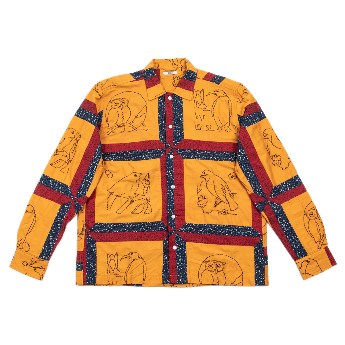 Bode Birdsong Quilt L/S Shirt – Standard & Strange