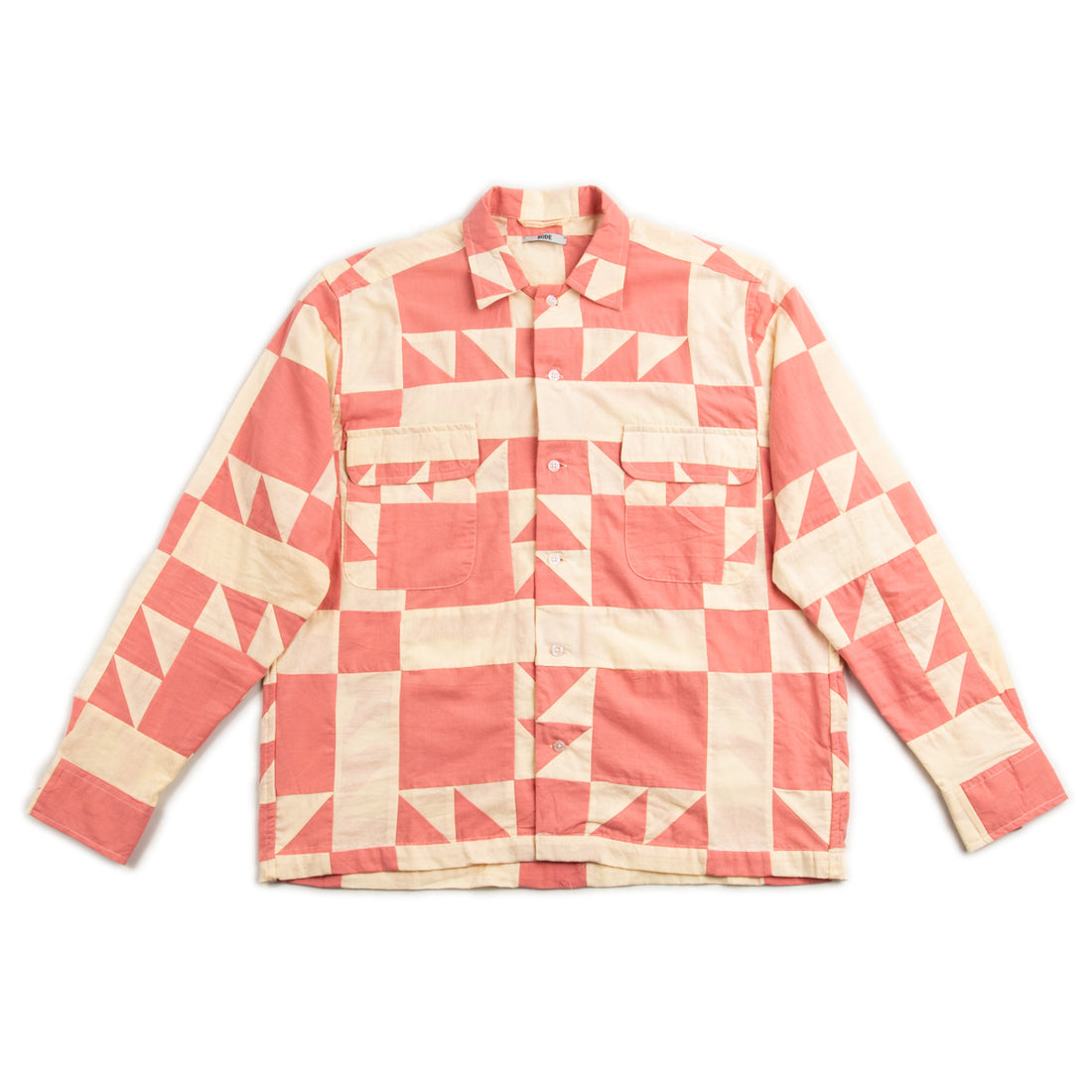 Bode Pink Quilt L/S Shirt - Standard & Strange
