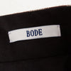 Bode Shadow Plaid Side Tie Trousers - Brown/White - Standard & Strange