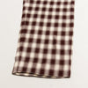 Bode Shadow Plaid Side Tie Trousers - Brown/White - Standard & Strange