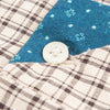 Bode Wandering Lover Quilt S/S Shirt - Blue Multi - Standard & Strange