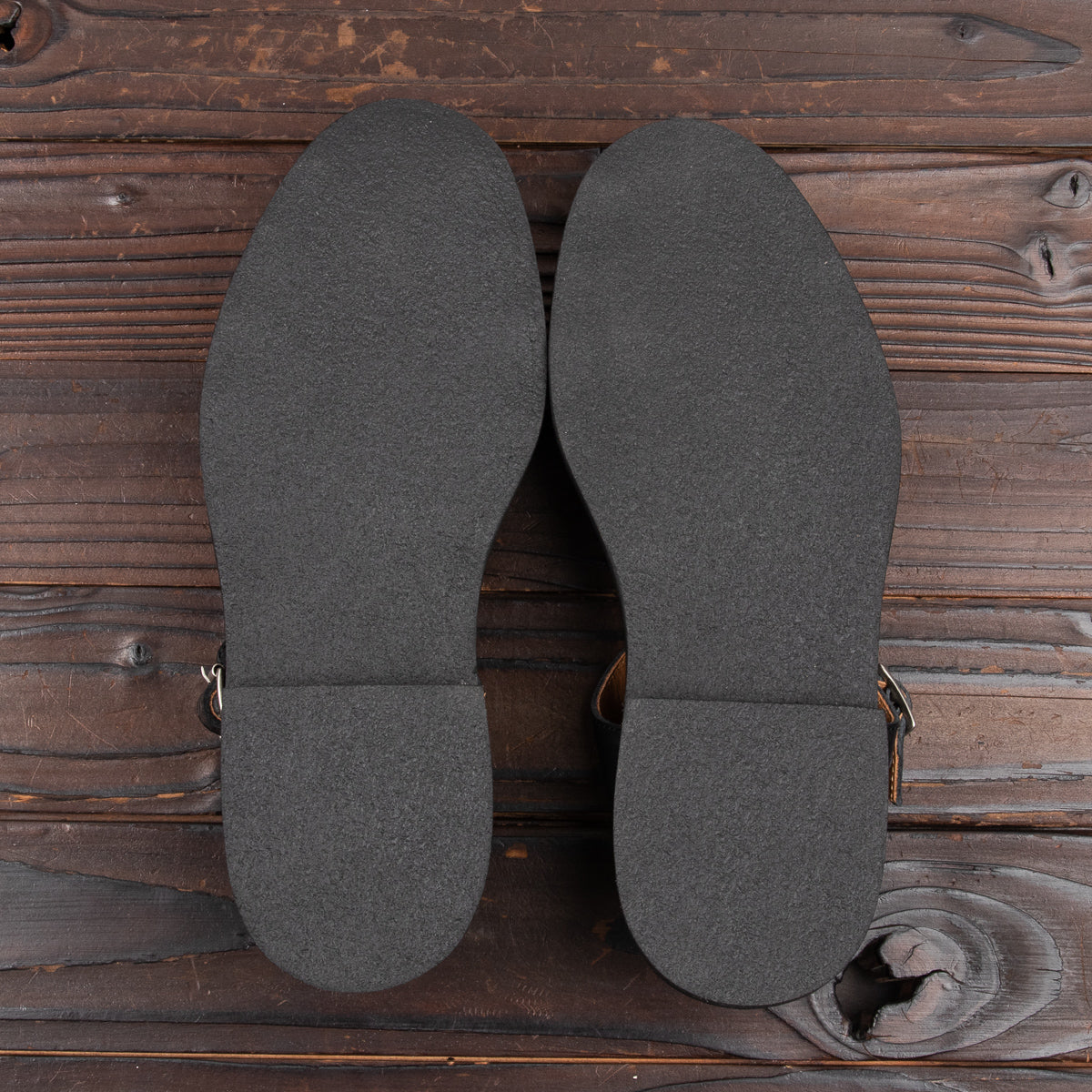 Bruschetta Shoes Orleans Sandal - Black Vachetta Leather
