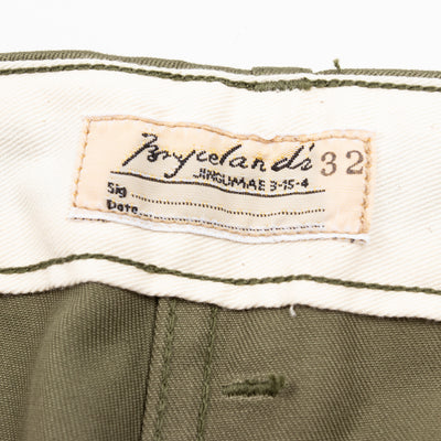 Bryceland's Co Army Chinos - Olive - Standard & Strange